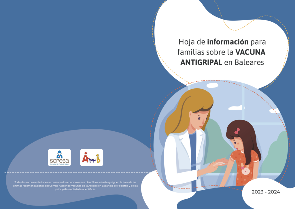 Hoja de información para familias sobre vacunación antigripal