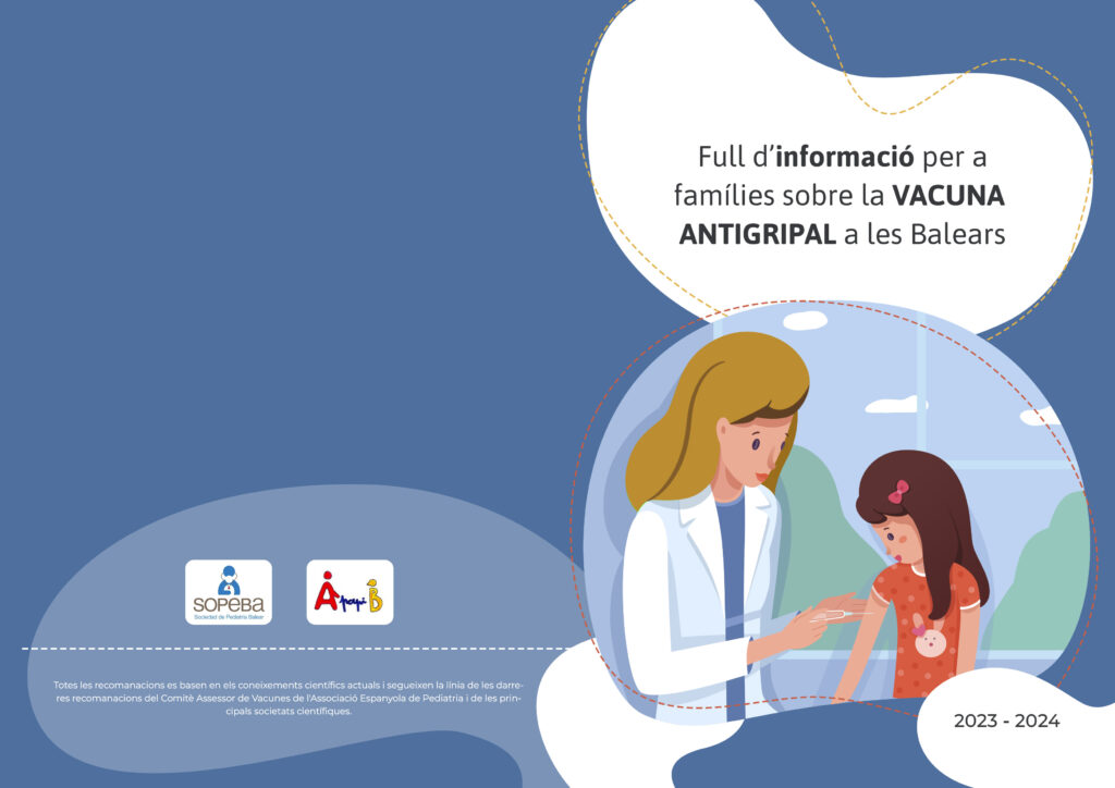 Full d'informació per a familias sobre la vacuna antigripal a les Balears